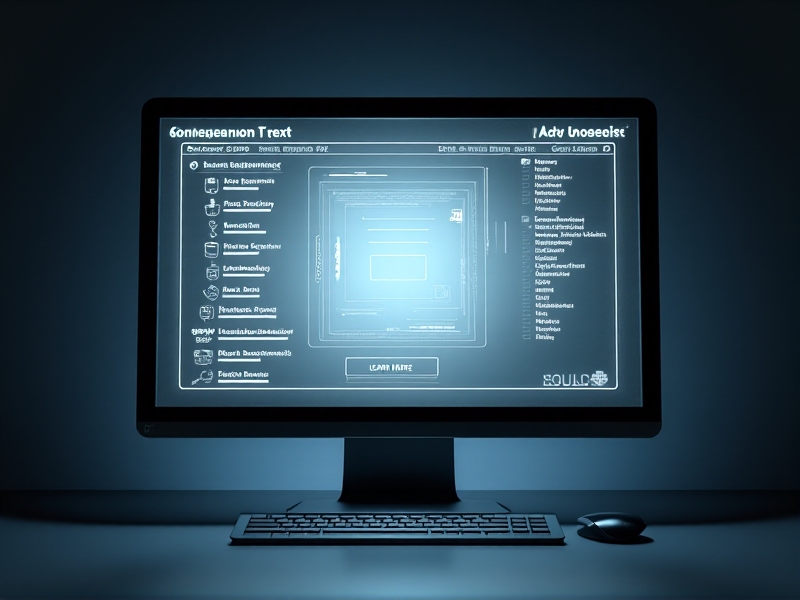 A screenshot of a sophisticated OCR software interface on a computer, displaying various settings and options for document scanning and text recognition, with a modern and user-friendly design.